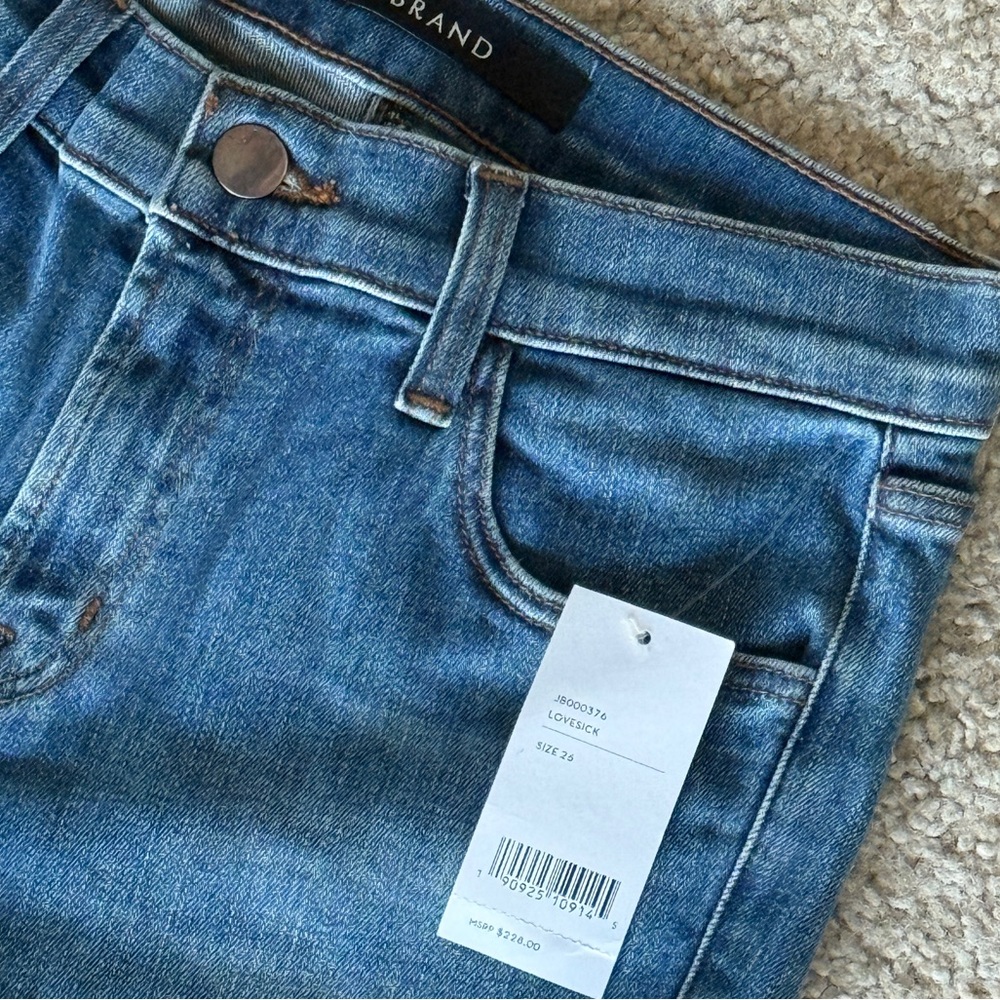 J Brand High Rise Blue Jeans